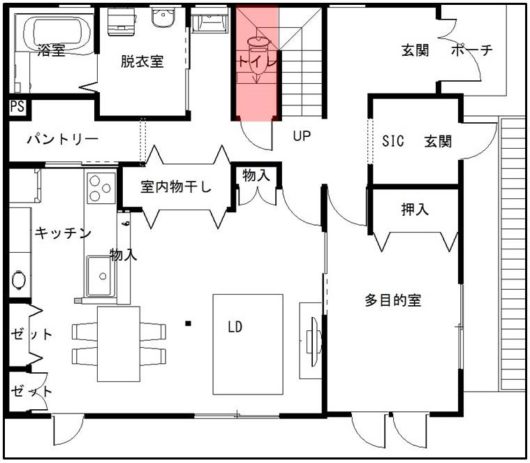 トイレの間取りと収納計画 掃除嫌いの家づくり